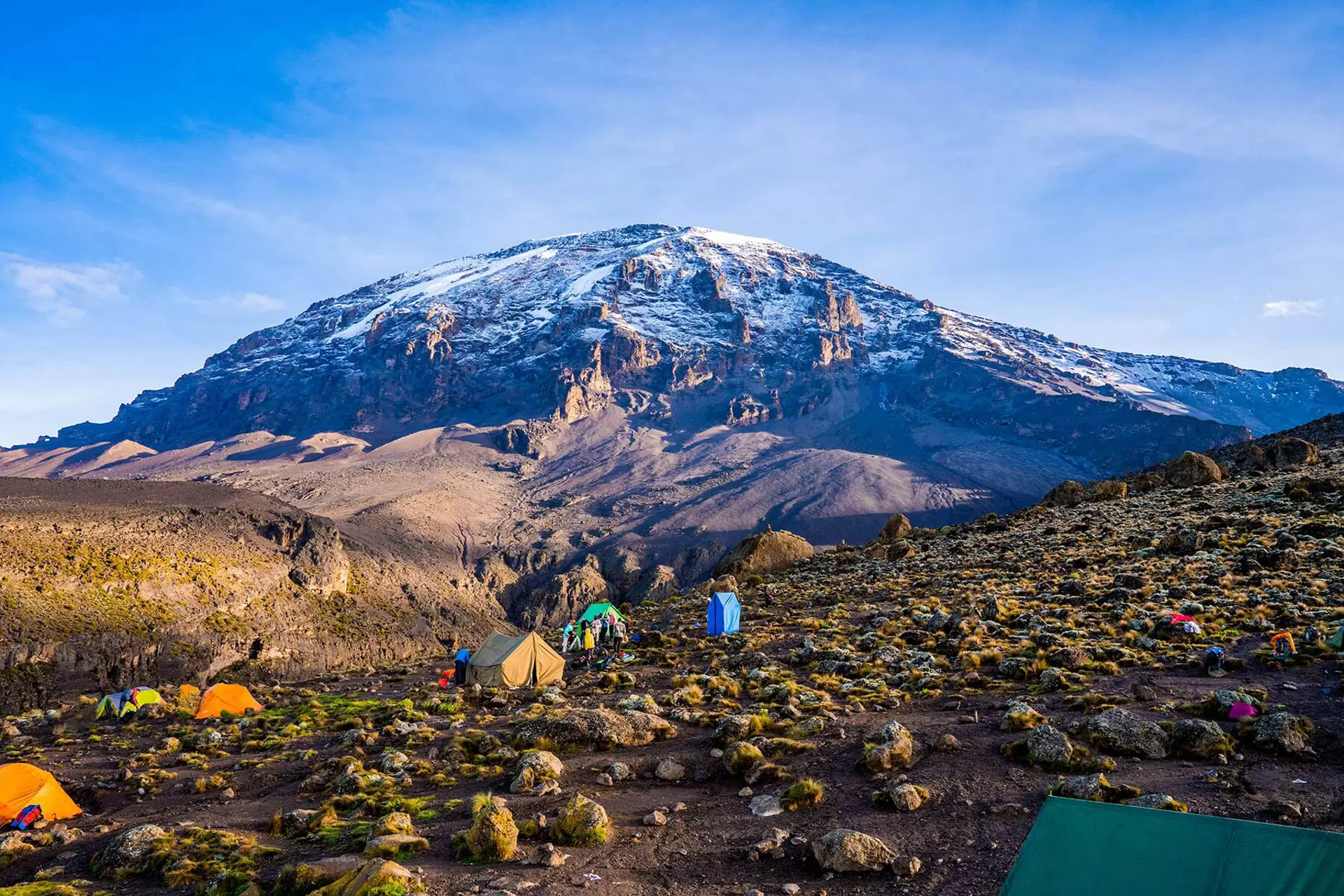 Kilimanjaro glacier