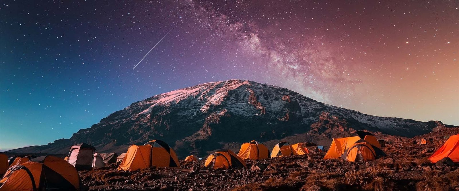 Mount Kilimanjaro at sunrise